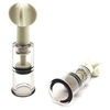 image:imageAngel Kiss 2pcsSet Twist Up Manual Vacuum Natural Nipple Correction Cup for Flat and Inverted Nipples for Proper Latchon New Borns2 Count Pack of 1