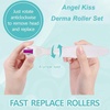 image:imageAngel Kiss 4 in 1 Titanium Microneedling Derma Roller Kit for Face and BodyMulticolor Sky Blue