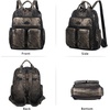 image:imageAngel Kiss Backpack Purse for Women Soft Washed Leather Multi Pocket Casual Travel Backpacks145bronze