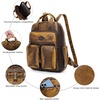 image:imageAngel Kiss Backpack Purse for Women Soft Washed Leather Multi Pocket Casual Travel BackpacksBrown