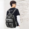 image:imageAngel Kiss Backpack Purse for Women Soft Washed Leather Multi Pocket Casual Travel BackpacksRetroblack
