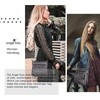 image:imageAngel Kiss Crossbody Bags for Women PU Leather Shoulder Handbag Ladies Purses and Handbag with adjustable Strap26grey