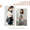 image:imageAngel Kiss Crossbody Bags for Women PU Leather Shoulder Handbag Ladies Purses and Handbag with adjustable Strap26grey