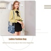 image:imageAngel Kiss Crossbody Bags for Women PU Leather Shoulder Handbag Ladies Purses and Handbag with adjustable StrapLake Blue