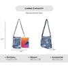 image:imageAngel Kiss Crossbody Bags for Women PU Leather Shoulder Handbag Ladies Purses and Handbag with adjustable StrapLake Blue