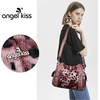 image:imageAngel Kiss Handbags for Womens TopHandle Hobo Purse Roomy Casual Shoulder Bags PU Tote Satchel Purse for Women14leopard Pink