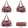image:imageAngel Kiss Handbags for Womens TopHandle Hobo Purse Roomy Casual Shoulder Bags PU Tote Satchel Purse for Women14leopard Pink
