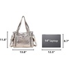 image:imageAngel Kiss Handbags for Womens TopHandle Hobo Purse Roomy Casual Shoulder Bags PU Tote Satchel Purse for Women1gold