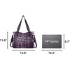 image:imageAngel Kiss Handbags for Womens TopHandle Hobo Purse Roomy Casual Shoulder Bags PU Tote Satchel Purse for Women1purplepurple