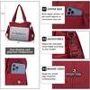 image:imageAngel Kiss Handbags for Womens TopHandle Hobo Purse Roomy Casual Shoulder Bags PU Tote Satchel Purse for Women1red