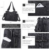 image:imageAngel Kiss Handbags for Womens TopHandle Hobo Purse Roomy Casual Shoulder Bags PU Tote Satchel Purse for Women2black