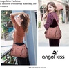 image:imageAngel Kiss Handbags for Womens TopHandle Hobo Purse Roomy Casual Shoulder Bags PU Tote Satchel Purse for Women6802pink