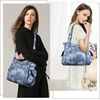 image:imageAngel Kiss Handbags for Womens TopHandle Hobo Purse Roomy Casual Shoulder Bags PU Tote Satchel Purse for Women7028blue