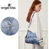 image:imageAngel Kiss Handbags for Womens TopHandle Hobo Purse Roomy Casual Shoulder Bags PU Tote Satchel Purse for Women7028blue