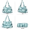 image:imageAngel Kiss Handbags for Womens TopHandle Hobo Purse Roomy Casual Shoulder Bags PU Tote Satchel Purse for Women7028green