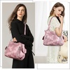 image:imageAngel Kiss Handbags for Womens TopHandle Hobo Purse Roomy Casual Shoulder Bags PU Tote Satchel Purse for Women7028pink