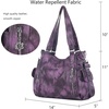 image:imageAngel Kiss Handbags for Womens TopHandle Hobo Purse Roomy Casual Shoulder Bags PU Tote Satchel Purse for Women7028purple