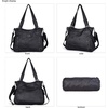 image:imageAngel Kiss Handbags for Womens TopHandle Hobo Purse Roomy Casual Shoulder Bags PU Tote Satchel Purse for WomenAblack