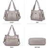 image:imageAngel Kiss Handbags for Womens TopHandle Hobo Purse Roomy Casual Shoulder Bags PU Tote Satchel Purse for WomenClax