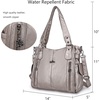 image:imageAngel Kiss Handbags for Womens TopHandle Hobo Purse Roomy Casual Shoulder Bags PU Tote Satchel Purse for WomenClax