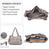 image:imageAngel Kiss Handbags for Womens TopHandle Hobo Purse Roomy Casual Shoulder Bags PU Tote Satchel Purse for WomenClax