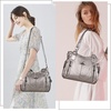 image:imageAngel Kiss Handbags for Womens TopHandle Hobo Purse Roomy Casual Shoulder Bags PU Tote Satchel Purse for WomenClax