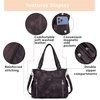image:imageAngel Kiss Handbags for Womens TopHandle Hobo Purse Roomy Casual Shoulder Bags PU Tote Satchel Purse for WomenGcoffee