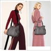 image:imageAngel Kiss Handbags for Womens TopHandle Hobo Purse Roomy Casual Shoulder Bags PU Tote Satchel Purse for WomenGrey
