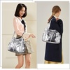 image:imageAngel Kiss Handbags for Womens TopHandle Hobo Purse Roomy Casual Shoulder Bags PU Tote Satchel Purse for WomenSilver