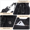 image:imageAngel Kiss Hobo Bags for Women Vegan Leather Shoulder Purses and Handbags Ladies Roomy Tote Bags Purse with Crossbody Strap1black