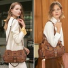 image:imageAngel Kiss Hobo Bags for Women Vegan Leather Shoulder Purses and Handbags Ladies Roomy Tote Bags Purse with Crossbody StrapBrown