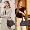 image:imageAngel Kiss Hobo Bags for Women Vegan Leather Shoulder Purses and Handbags Ladies Roomy Tote Bags Purse with Crossbody StrapCoffee
