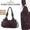 image:imageAngel Kiss Hobo Bags for Women Vegan Leather Shoulder Purses and Handbags Ladies Roomy Tote Bags Purse with Crossbody StrapRed