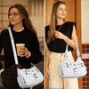 image:imageAngel Kiss Hobo Bags for Women Vegan Leather Shoulder Purses and Handbags Ladies Roomy Tote Bags Purse with Crossbody StrapWhite