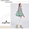 image:imageAngel Kiss Large Purses and Handbags for Women Washed Faux Leather Crossbody Hobo Satchel Shoulder Handbag Tote Purse1lgreen