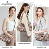 image:imageAngel Kiss Large Purses and Handbags for Women Washed Faux Leather Crossbody Hobo Satchel Shoulder Handbag Tote Purse7028khkai