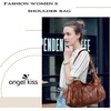 image:imageAngel Kiss Large Purses and Handbags for Women Washed Faux Leather Crossbody Hobo Satchel Shoulder Handbag Tote PurseGbrown
