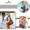 image:imageAngel Kiss Large Purses and Handbags for Women Washed Faux Leather Crossbody Hobo Satchel Shoulder Handbag Tote PurseGbrown