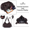 image:imageAngel Kiss Large Purses and Handbags for Women Washed Faux Leather Crossbody Hobo Satchel Shoulder Handbag Tote PurseGcoffee