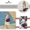 image:imageAngel Kiss Large Purses and Handbags for Women Washed Faux Leather Crossbody Hobo Satchel Shoulder Handbag Tote PurseGpurple