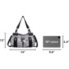 image:imageAngel Kiss Large Purses and Handbags for Women Washed Faux Leather Crossbody Hobo Satchel Shoulder Handbag Tote PurseLeopardblack