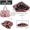 image:imageAngel Kiss Large Purses for Women Soft PU Leather Hobo Bag for Women Shoulder Bags8pink
