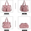 image:imageAngel Kiss Large Purses for Women Soft PU Leather Hobo Bag for Women Shoulder Bags8pink