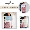 image:imageAngel Kiss Large Purses for Women Soft PU Leather Hobo Bag for Women Shoulder Bags8pink