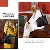 image:imageAngel Kiss Large Purses for Women Soft PU Leather Hobo Bag for Women Shoulder BagsBlack
