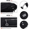 image:imageAngel Kiss Large Purses for Women Soft PU Leather Hobo Bag for Women Shoulder BagsBlack