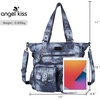 image:imageAngel Kiss Large Purses for Women Soft PU Leather Hobo Bag for Women Shoulder BagsBlue160500