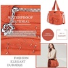 image:imageAngel Kiss Large Purses for Women Soft PU Leather Hobo Bag for Women Shoulder BagsOrange5