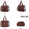 image:imageAngel Kiss Large Purses for Women Soft PU Leather Hobo Bag for Women Shoulder BagsStylish Brown