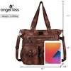 image:imageAngel Kiss Large Purses for Women Soft PU Leather Hobo Bag for Women Shoulder BagsStylish Brown